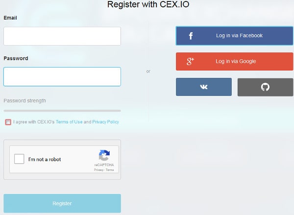 register on cex.io